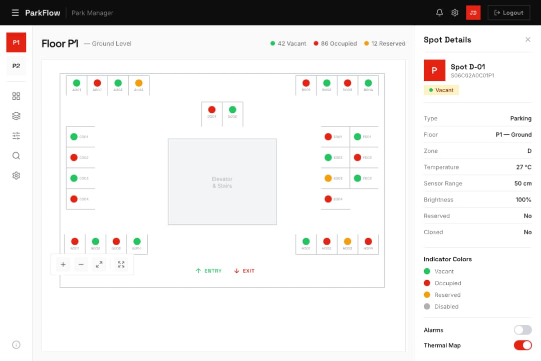 ParkFlow — Parkraum-Management
